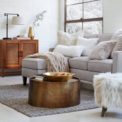 Chunky Knit Wool Woven Rug - Project 62™