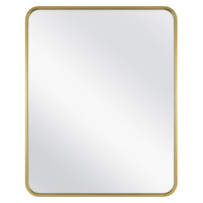 24" X 30" Rectangular Decorative Wall Mirror With Rounded Corners - Project 62™