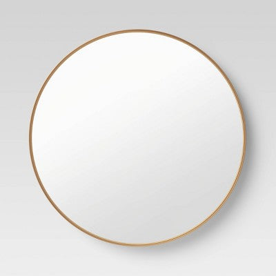 30" Flush Mount Round Decorative Wall Mirror - Project 62™