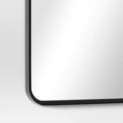  24" X 30" Rectangular Decorative Wall Mirror With Rounded Corners - Project 62™