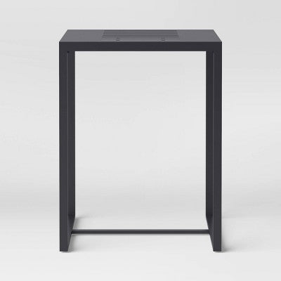  Henning Bar Height Rectangle Patio Table - Black - Project 62™