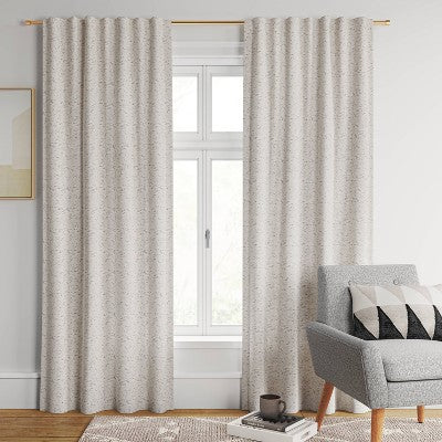  1pc Blackout Doral Window Curtain Panel Cream - Project 62™