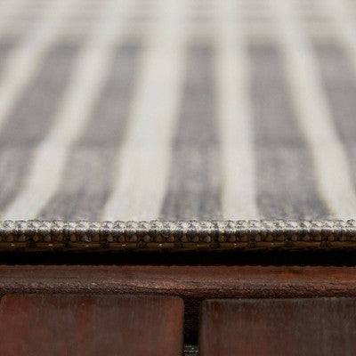  9' X12' Plaid Outdoor Rug Gray - Project 62™