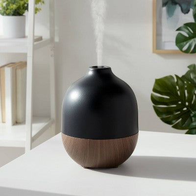  300ml Woodgrain Diffuser With Black Top - Project 62™