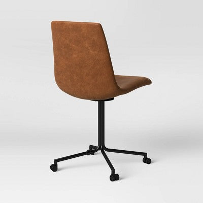  Bowden Office Chair With Casters Caramel - Project 62™