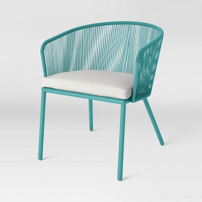  Fisher 3pc Deep Seating Patio Chat Set - Blue-Green - Project 62™