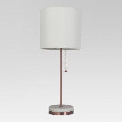  Hayes Marble Base Stick Lamp - Threshold