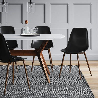  2pk Copley Armless Dining Chairs Black - Project 62™