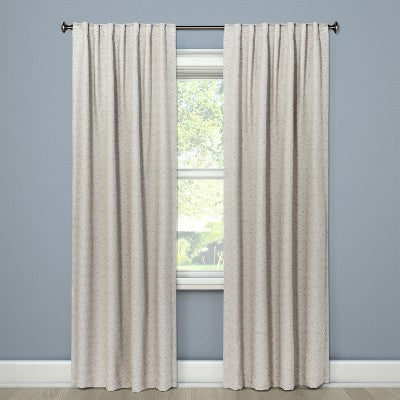  1pc Blackout Doral Window Curtain Panel Cream - Project 62™