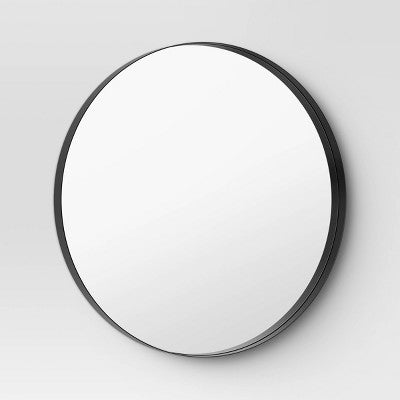  30" Flush Mount Round Decorative Wall Mirror - Project 62™