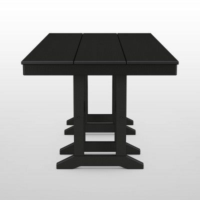  Moore POLYWOOD 35" X 70" Farmhouse Rectangle Patio Dining Table - Project 62™