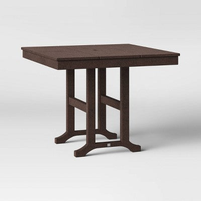  Moore POLYWOOD 35" Farmhouse Square Patio Dining Table - Project 62™