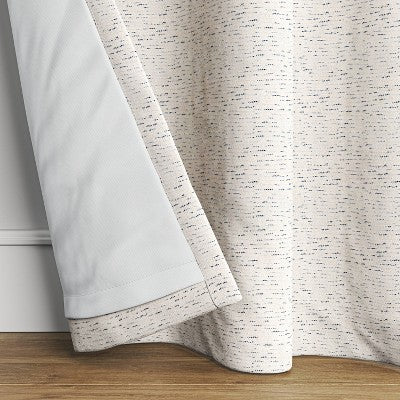 1pc Blackout Doral Window Curtain Panel Cream - Project 62™