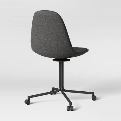  Copley Swivel Office Chair With Casters Dark Gray - Project 62™