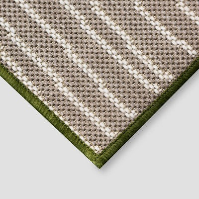  5' X 7' Faux Bois Outdoor Rug Tan - Project 62™
