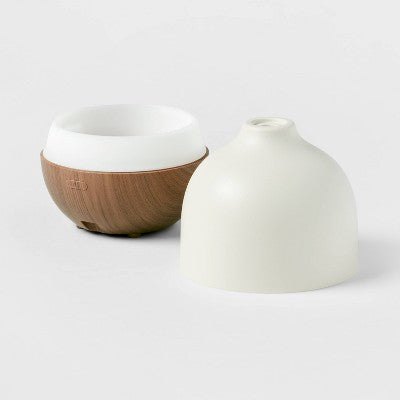  300ml Woodgrain Oil Diffuser White/Brown - Project 62™