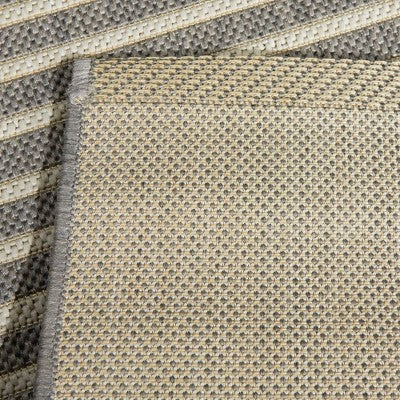  9' X12' Plaid Outdoor Rug Gray - Project 62™