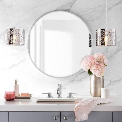  28" Round Decorative Wall Mirror - Threshold™