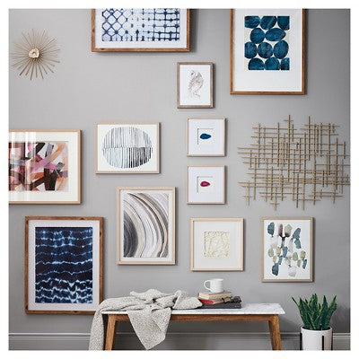  36"x30" Mid-Century Metal Wall Décor Gold - Project 62™