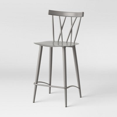  Becket Metal X Back Counter Height Barstool - Project 62™
