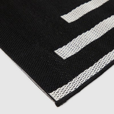  Geo Grace Indoor/Outdoor Rug - Black/White - Project 62™