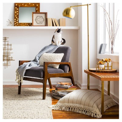  36"x30" Mid-Century Metal Wall Décor Gold - Project 62™
