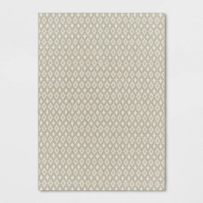  Geo Diamond Indoor/Outdoor Rug Natural - Project 62™