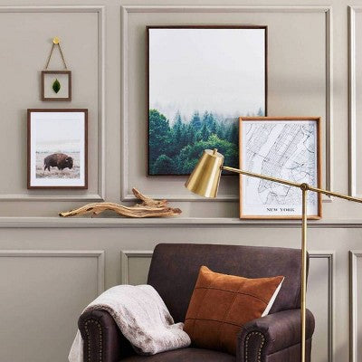  Cantilever Floor Lamp Brass - Project 62
