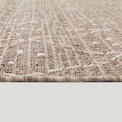  Small Diamond Outdoor Rug Taupe - Project 62™