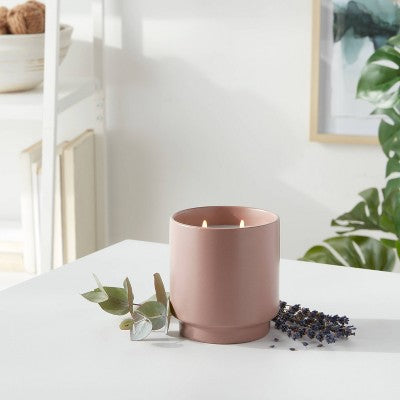  14oz Matte Ceramic Candle Lavender & Eucalyptus Lavender - Project 62™