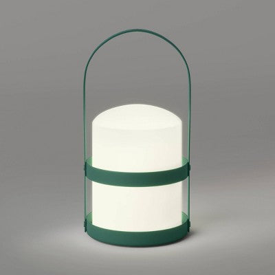  Silo Outdoor Lantern With Handle Teal Green - Project 62™