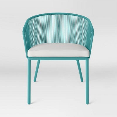  Fisher 3pc Deep Seating Patio Chat Set - Blue-Green - Project 62™