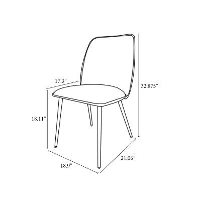  2pk Candelaria Upholstered Dining Chairs - Project 62™