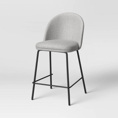  Nils Brass Base Counter Height Barstool - Project 62™