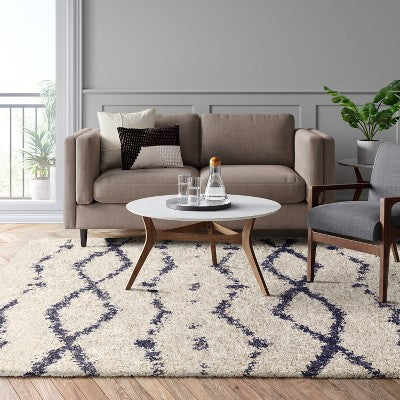  Woven Diamond Runner Rug Neutral - Project 62™