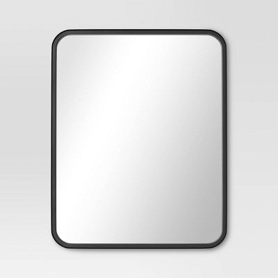  24" X 30" Rectangular Decorative Wall Mirror With Rounded Corners - Project 62™