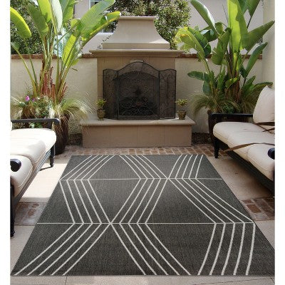  5' X 7' Tilt Outdoor Rug Gray - Project 62™