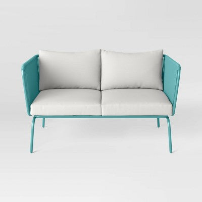  Fisher Patio Loveseat - Blue-Green - Project 62™