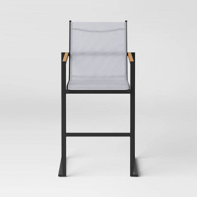  Henning 2pk Bar Height Patio Chairs - White - Project 62™