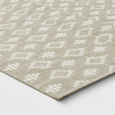  Geo Diamond Indoor/Outdoor Rug Natural - Project 62™