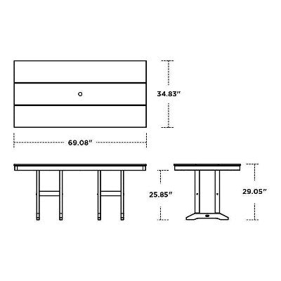  Moore 7pc POLYWOOD Dining Set - Project 62™ 