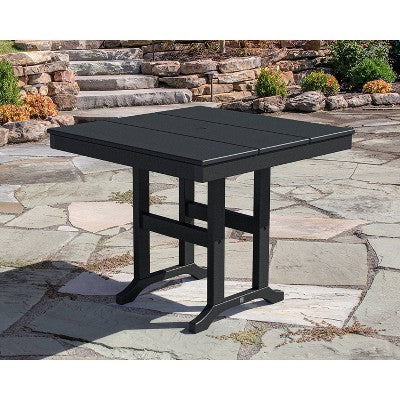  Moore POLYWOOD 35" Farmhouse Square Patio Dining Table - Project 62™