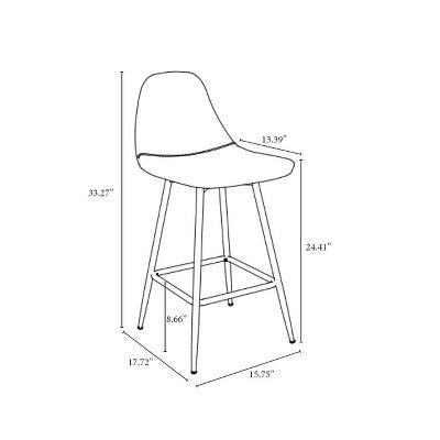  Copley Upholstered Counter Height Barstool - Project 62™