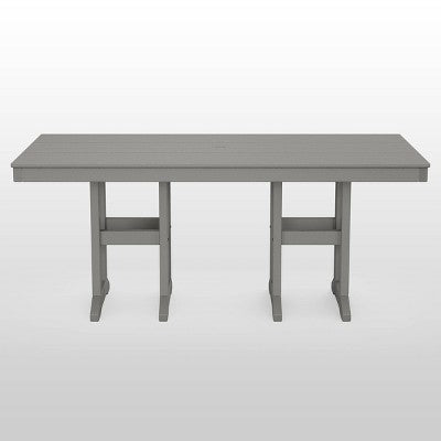 Moore POLYWOOD 35" X 70" Farmhouse Rectangle Patio Dining Table - Project 62™