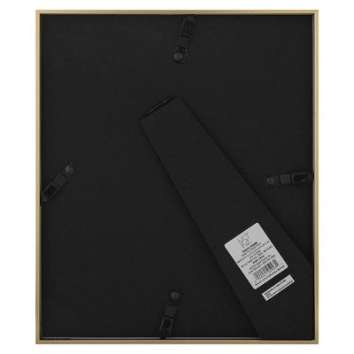  10.4" X 12.4" Matted To 8" X 10" Thin Metal Tabletop Frame Brass - Project 62™