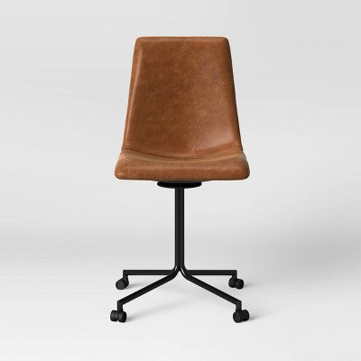  Bowden Office Chair With Casters Caramel - Project 62™