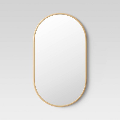  16" X 28" Metal Oval Pill Mirror - Project 62™