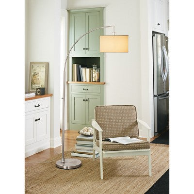  Arc Floor Lamp Silver - Project 62