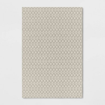  Geo Diamond Indoor/Outdoor Rug Natural - Project 62™