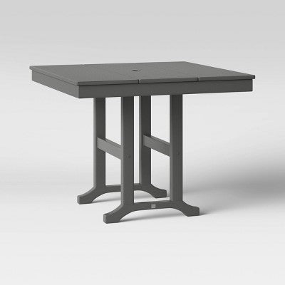  Moore POLYWOOD 35" Farmhouse Square Patio Dining Table - Project 62™